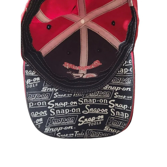Snap-On Tools 95th Anniversary Cap Red & Black Adjustable Cotton - Picture 6 of 6